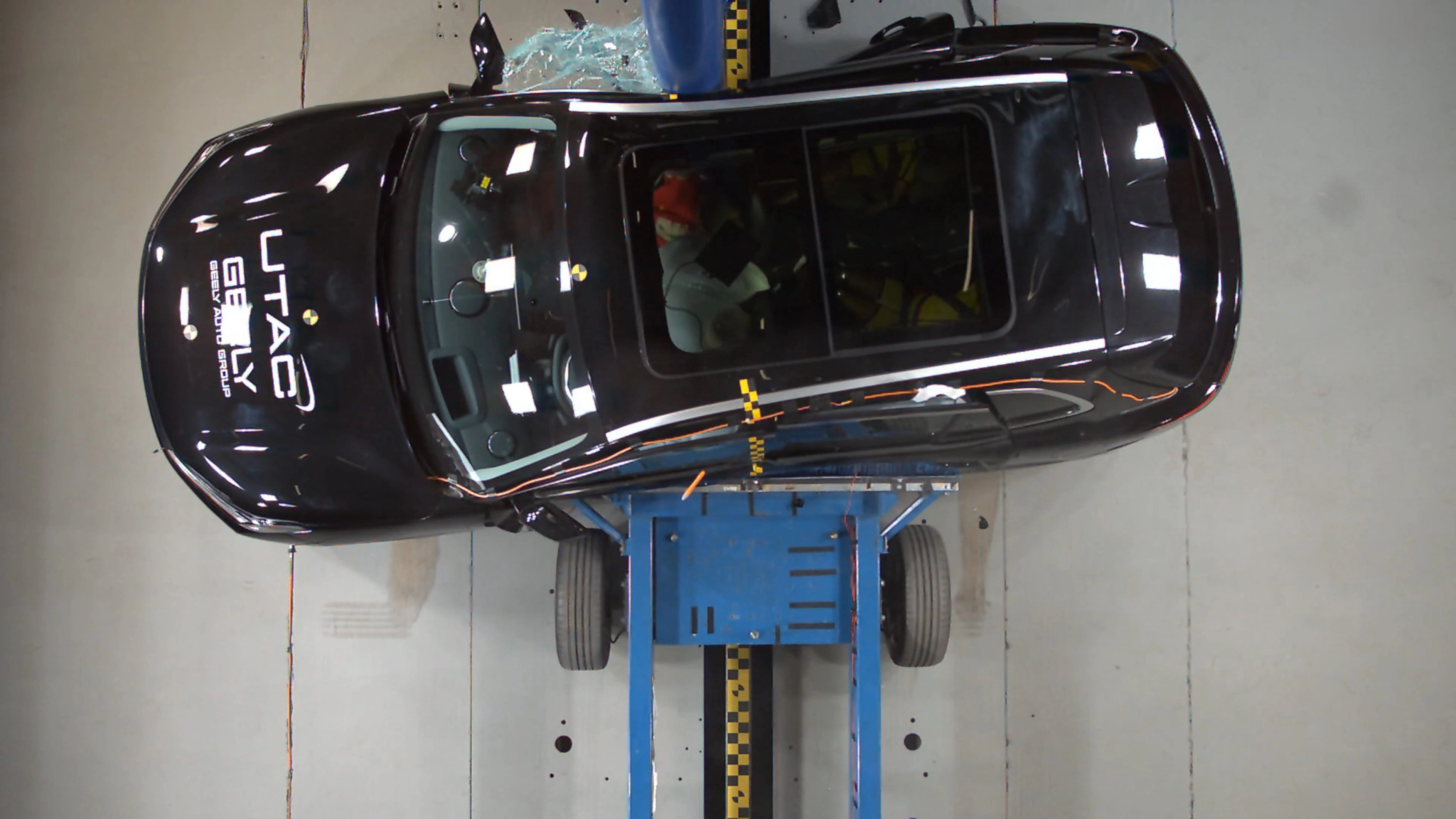 Geely Beyond Compliance Crash Test in Europe 1